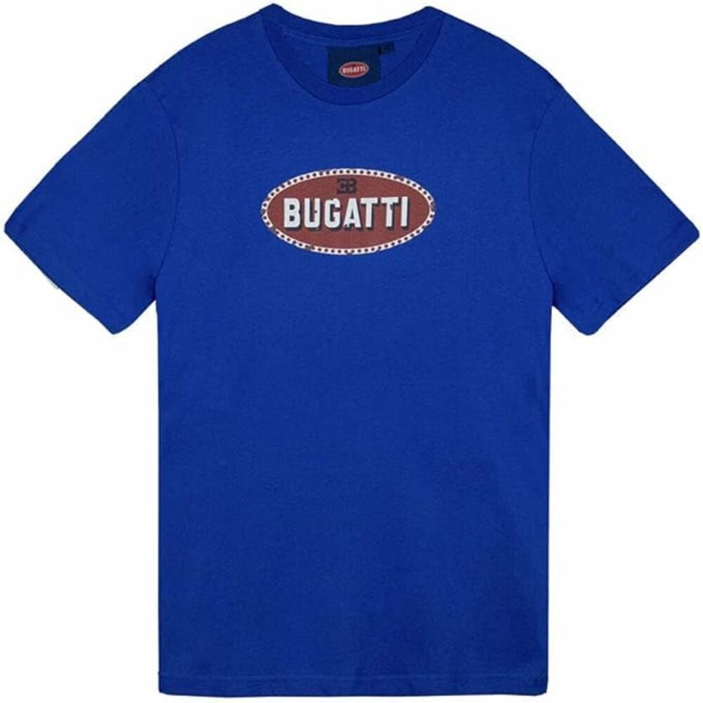 NEW Bugatti Heritage Macaron Vintage Sign Short Sleeve  T-Shirt Size Small